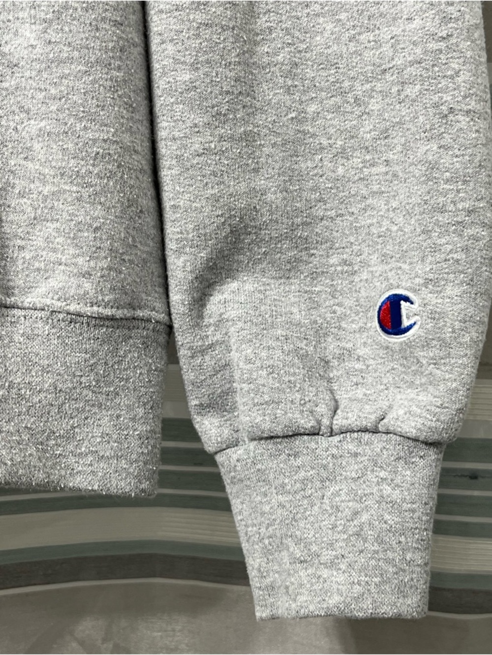 Champion Grey Wake Forest School of Law Crewneck Sweatshirt - Picture 5 of 11